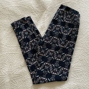 Lularoe OS Elephant Leggings, like new!